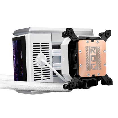 ASUS ROG RYUO IV 360 ARGB Liquid CPU Cooler White Edition