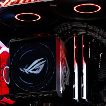 ASUS ROG Strix SLC IV 360 ARGB LCD Liquid CPU Cooler – Black