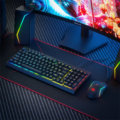Redragon RYLO S141 Membrane Gaming Keyboard & Mouse Wired Combo