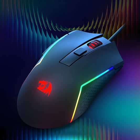 Redragon M616 TRIDENT 10000DPI RGB Wired Gaming Mouse