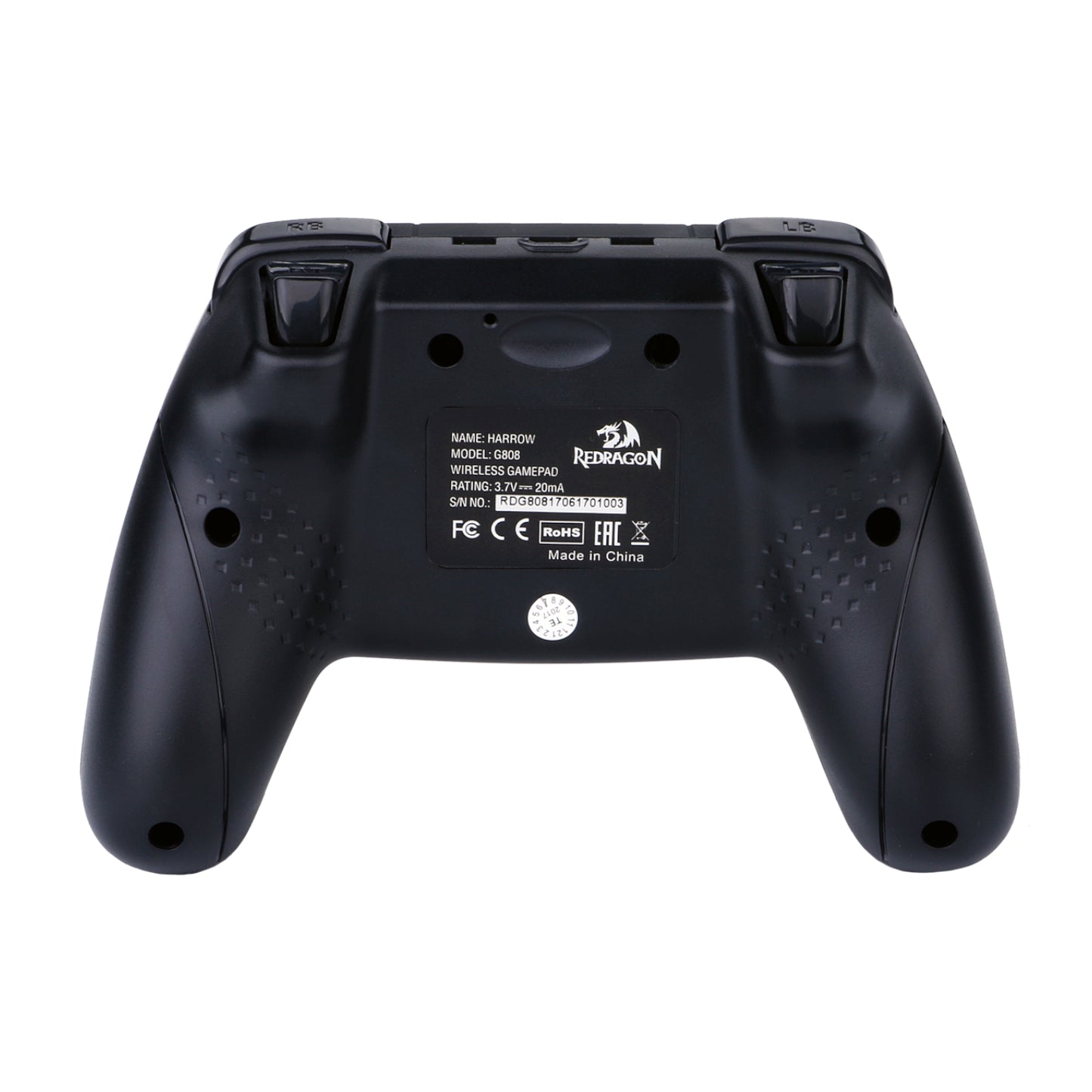 Redragon HARROW Wireless X/D-input(Digital/Analog) PC Controller – Black