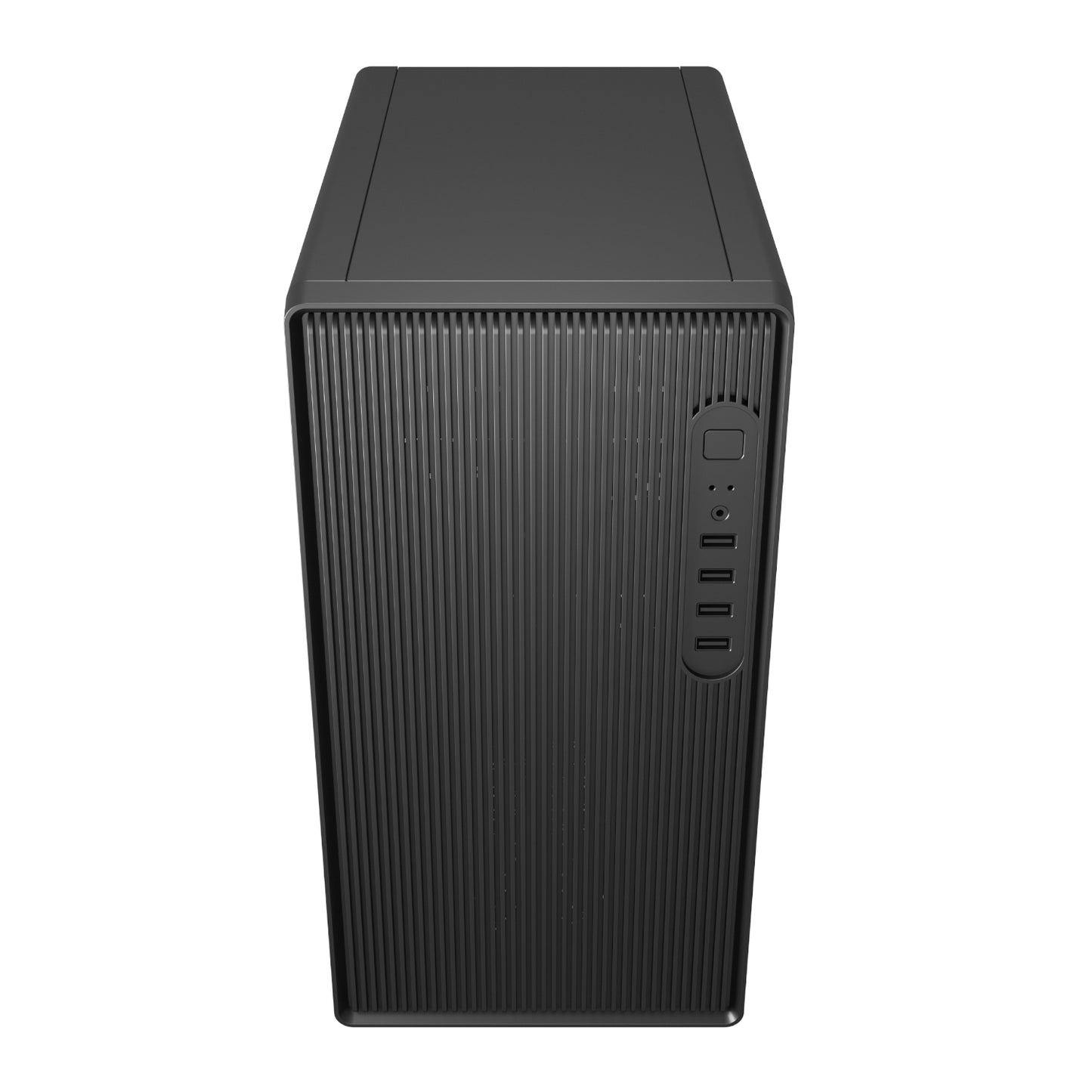 FSP S120 M-ATX Mid Tower Desktop Chassis – Black