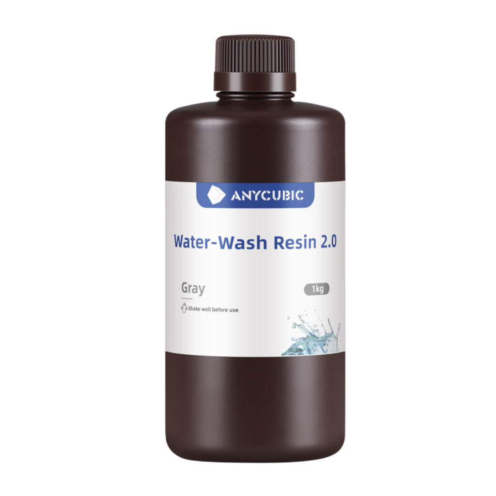 Anycubic Water Wash Resin 2.0 – Grey
