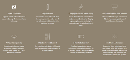 Aqara Roller Shade Driver E1 - Aqara Hub Required