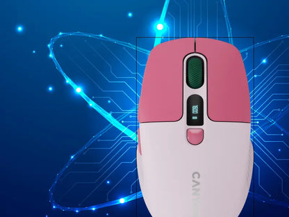 Canyon Silent Dual Mode Wireless Mouse MW-26 - Pink
