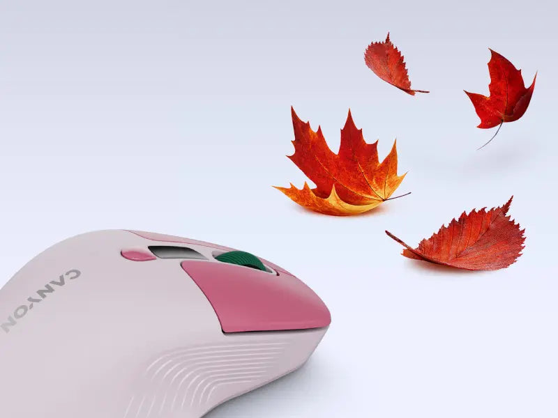 Canyon Silent Dual Mode Wireless Mouse MW-26 - Pink