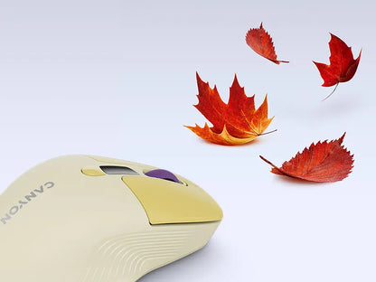 Canyon Silent Dual Mode Wireless Mouse MW-26 - Yellow
