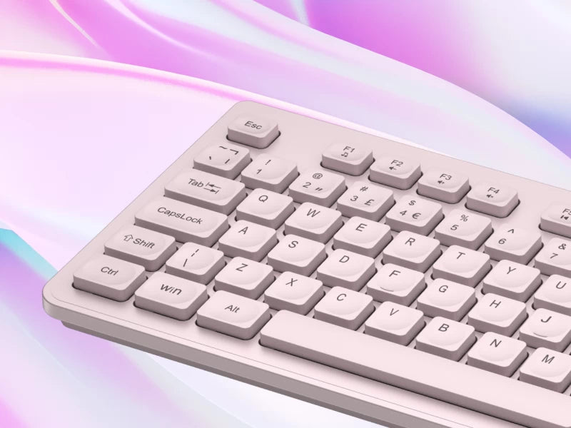Canyon Silent Wireless Keyboard HKB-W01 - Pink