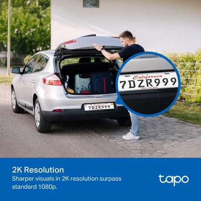 Tapo Outdoor Pan/Tilt Security WiFi Camera - TC41