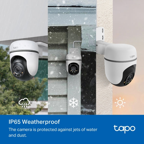 Tapo Outdoor Pan/Tilt Security WiFi Camera - TC41