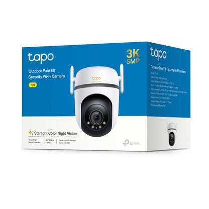 Tapo Outdoor Pan/Tilt Security Wi-Fi Camera - TC43
