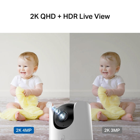 Tapo Pan/Tilt AI Home Security Wi-Fi Camera - Tapo C225