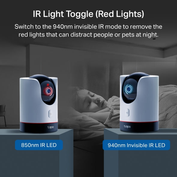 Tapo Pan/Tilt AI Home Security Wi-Fi Camera - Tapo C225