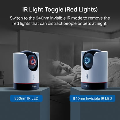 Tapo Pan/Tilt AI Home Security Wi-Fi Camera - Tapo C225