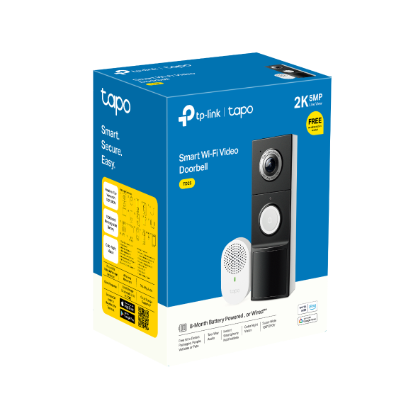 Tapo Video Doorbell Camera - Tapo D235