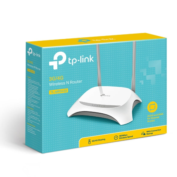 TP-Link 3G/4G Wireless N Router - TL-MR3420