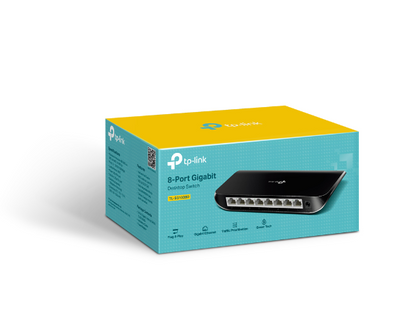 TP-Link 8-Port Gigabit Desktop Switch - TL-SG1008D