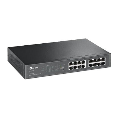 TP-Link 16-Port Gigabit Easy Smart Switch with 8-Port PoE+ - TL-SG1016PE