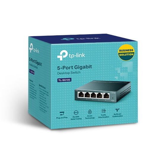 TP-Link 5-Port 10/100/1000Mbps Desktop Switch - TL-SG105