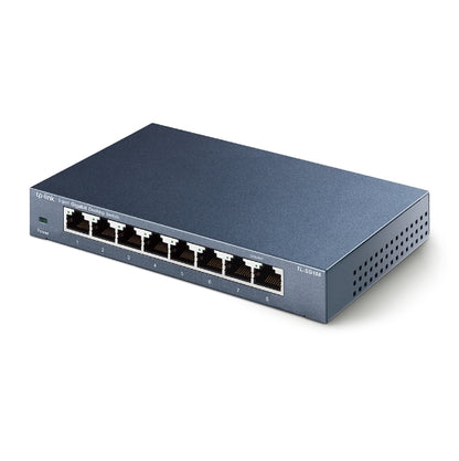 TP-Link 8-Port 10/100/1000Mbps Desktop Switch - TL-SG108