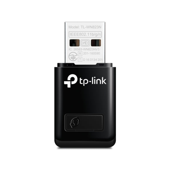 TP-Link 300Mbps Mini Wireless N USB Adapter - TL-WN823N