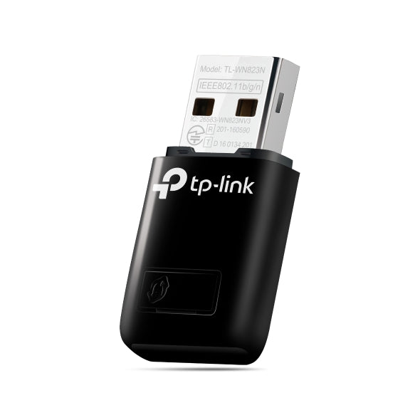 TP-Link 300Mbps Mini Wireless N USB Adapter - TL-WN823N