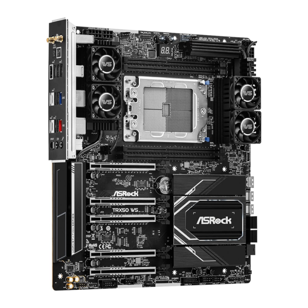 ASRock TRX50 WS AMD TR5 EATX Gaming Motherboard