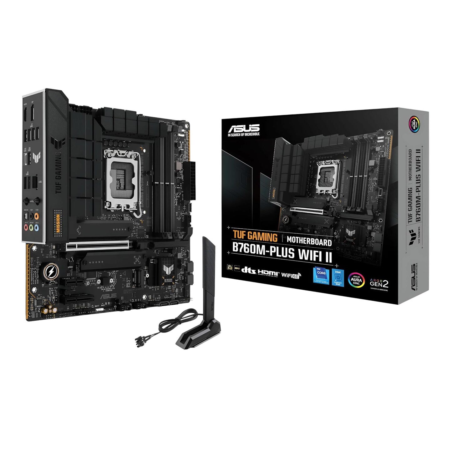 ASUS TUF Gaming B760M-PLUS WIFI II – mATX LGA1700 Motherboard