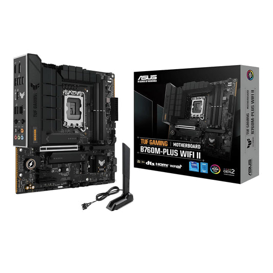 ASUS TUF Gaming B760M-PLUS WIFI II – mATX LGA1700 Motherboard