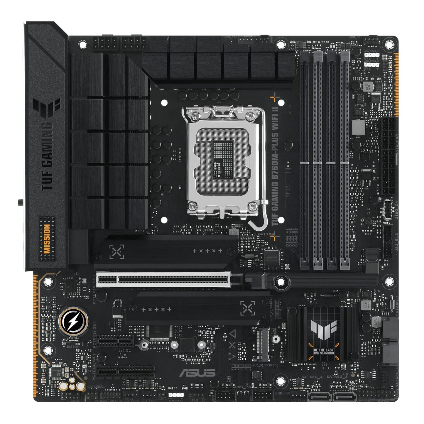 ASUS TUF Gaming B760M-PLUS WIFI II – mATX LGA1700 Motherboard