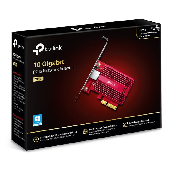 TP-Link 10 Gigabit PCI Express Network Adapter - TX401