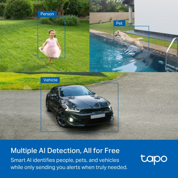 Tapo Solar-Powered Security Camera Kit - Tapo C425 KIT