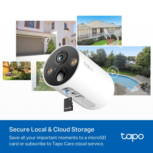 Tapo Solar-Powered Security Camera Kit - Tapo C425 KIT