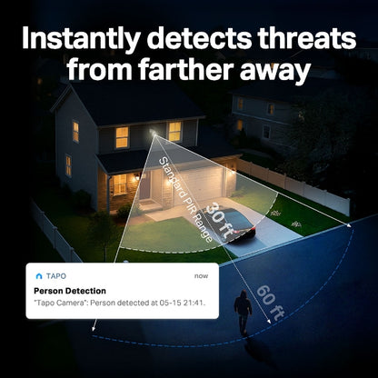 Tapo Solar-Powered Pan/Tilt Security Camera Kit - Tapo C660 KIT