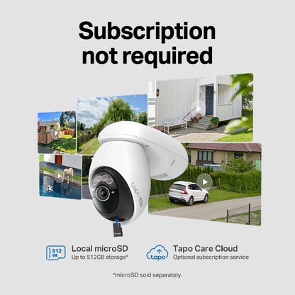 Tapo Solar-Powered Pan/Tilt Security Camera Kit - Tapo C660 KIT