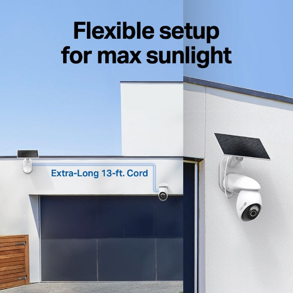 Tapo Solar-Powered Pan/Tilt Security Camera Kit - Tapo C660 KIT