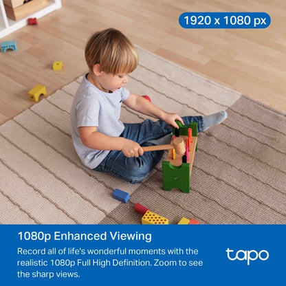 Tapo Pan/Tilt Home Security Wi-Fi Camera - Tapo C201
