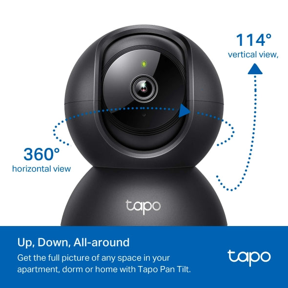 Tapo Pan/Tilt Home Security Wi-Fi Camera - Tapo C201