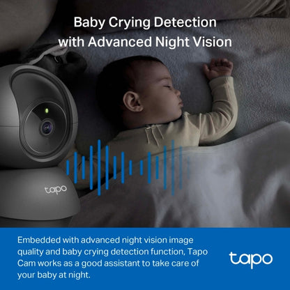 Tapo Pan/Tilt Home Security Wi-Fi Camera - Tapo C201