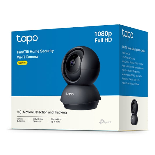 Tapo Pan/Tilt Home Security Wi-Fi Camera - Tapo C201