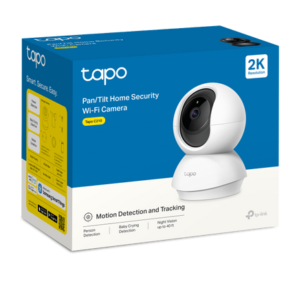 Tapo Pan/Tilt Home Security Wi-Fi Camera - Tapo C210