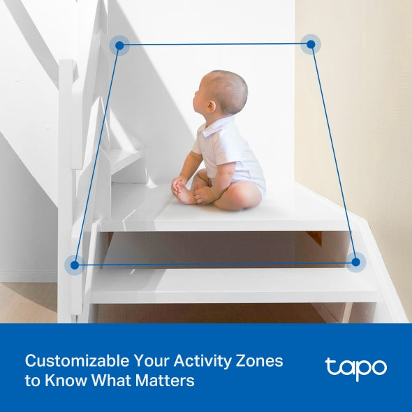 Tapo Indoor/Outdoor Home Security Wi-Fi Camera - Tapo C216