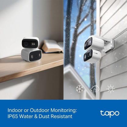 Tapo Indoor/Outdoor Dual Lens Security Camera - C246D