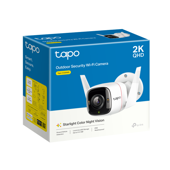 Tapo Outdoor Security Wi-Fi Camera - Tapo C320WS