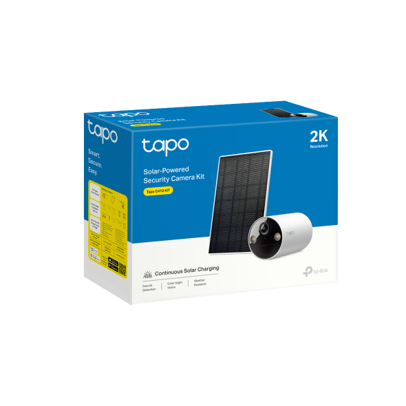Tapo Solar-Powered Security Camera Kit - Tapo C410 KIT