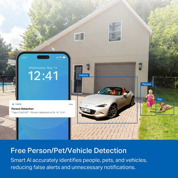 Tapo Solar-Powered Security Camera Kit - Tapo C460 KIT