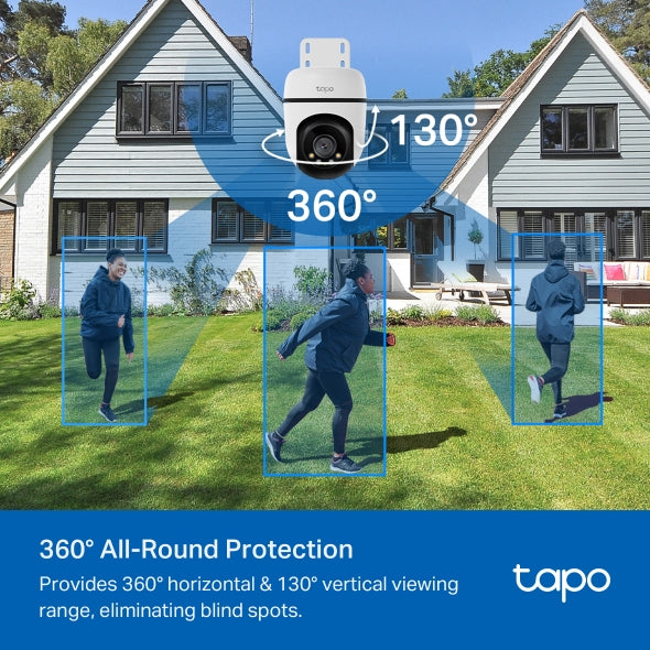 Tapo Outdoor Pan/Tilt Security WiFi Camera - Tapo C500