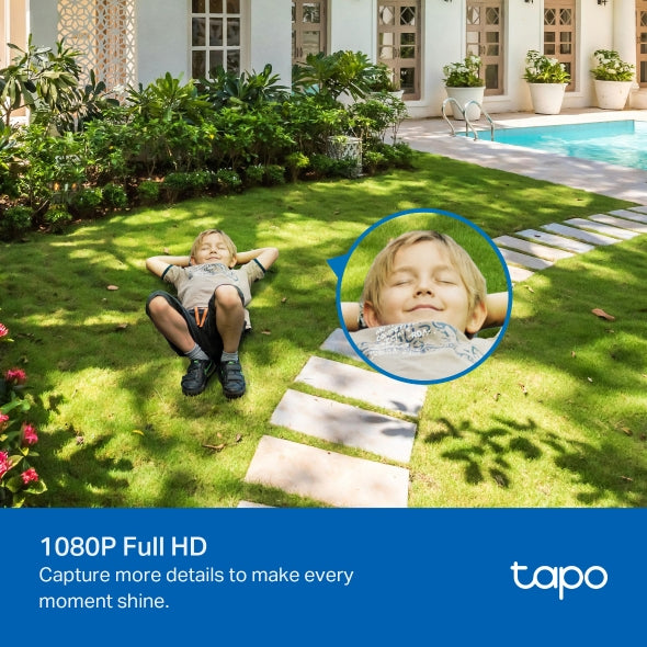 Tapo Outdoor Pan/Tilt Security WiFi Camera - Tapo C500