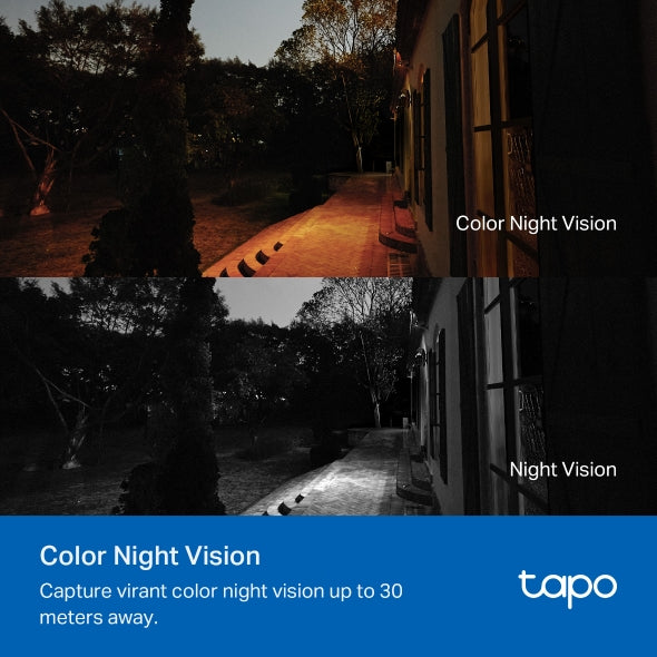 Tapo Outdoor Pan/Tilt Security WiFi Camera - Tapo C500