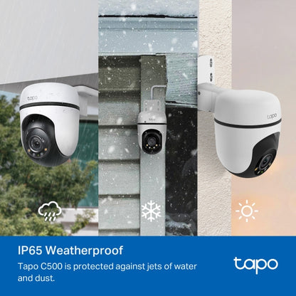 Tapo Outdoor Pan/Tilt Security WiFi Camera - Tapo C500